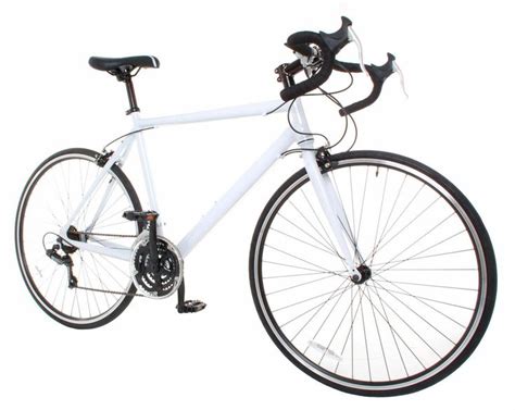 white shimano  cm aluminum roadcommuter bike racing bicycle  speed  cycling