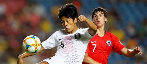 south korea beat chile to book last 16 place at fifa under
