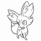 Coloring Pages Pokemon Fennekin Froakie Getcolorings Colouring Colorings Print Xy Awesome Getdrawings Color sketch template