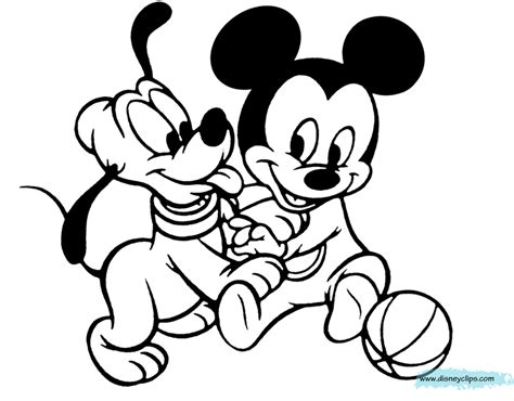 baby disney coloring pages  dogs cats horses tigers wolves
