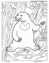 Mammals Book Lineart Preschool Colouringpages Popular Coloringhome sketch template