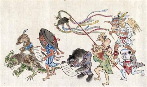 A Brief History Of Yokai 百物語怪談会 Hyakumonogatari Kaidankai