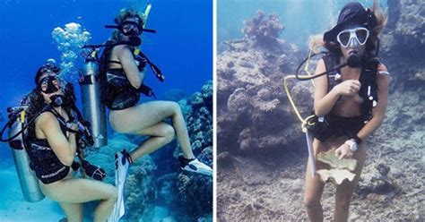 Brave Tourists Strip Off For Naked Scuba Diving Sessions – Would You