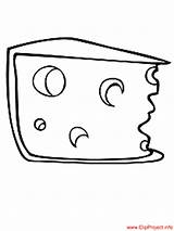 Coloring Cheese Kostenlos Essen Grilled Malvorlage Käse Pizza Toppings Ausdrucken sketch template