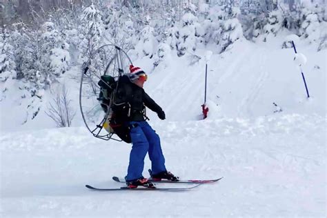 this looks so fun these guys found a way to ski uphill by using