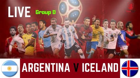 Argentina V Iceland Live On Borofantv Youtube
