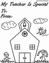 Teacher Coloring Pages Appreciation School Kids Special Drawing Ever Color Print Church Printable Getdrawings Collection Getcolorings Educational House Cartoon sketch template