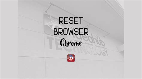 chrome reset youtube