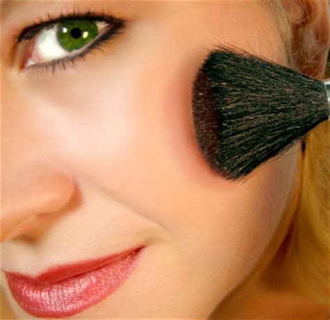 mineral blush  part  healthy makeup