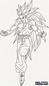 Goku Ssj4 Ssj sketch template