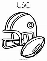 Coloring Usc Football Helmet Pages Sports Printable Kids Sheets Twistynoodle Ball Florida Noodle Osu Worksheet Gators Crafts Built California Usa sketch template