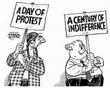 Cartoon Protest Native Canadian Indifference October Artizans Credit sketch template
