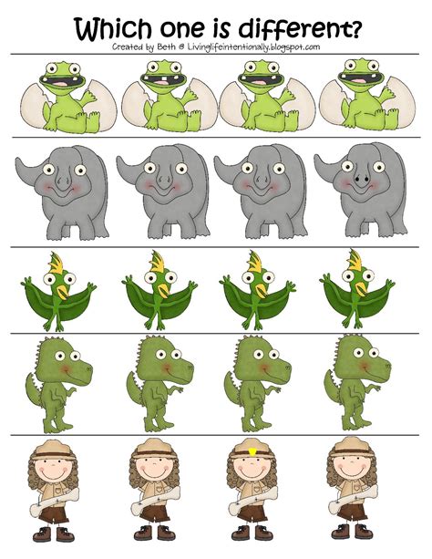 dinosaur worksheets  preschool planning playtime dinosaur
