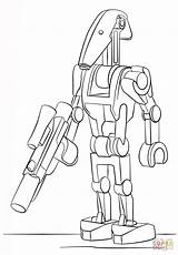 Coloring Pages Grievous General Printable Lego Popular sketch template