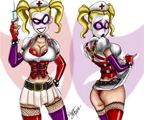 doctor harley quinn by oddrich hentai foundry
