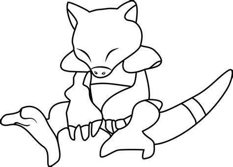 abra pokemon coloring page  printable coloring pages  kids