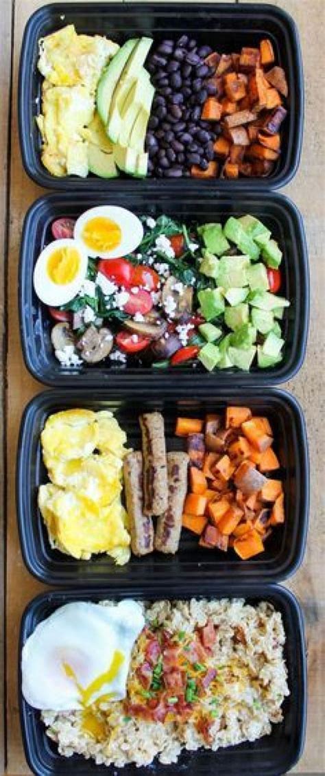 breakfast meal prep bowls  quick easy  healthy recipes