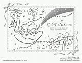 Coloring Stars Little Twin Pages Star Twins Choose Board Sanrio sketch template