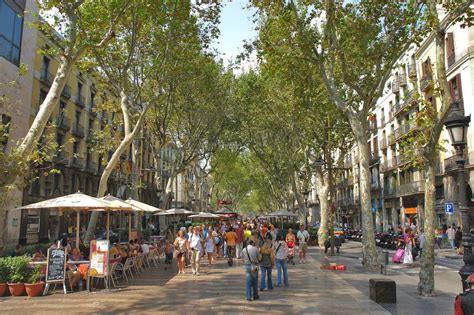 la rambla  street  central barcelona travel featured