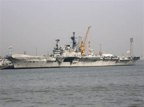 aircraft carrier ins viraat  indian navy aa