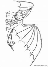 Dragones Entrenar Berk Dragón sketch template