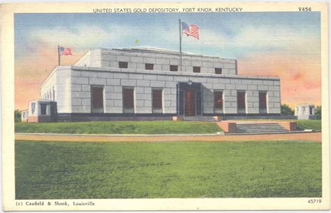 rediscovering fort knox  bullion depository constructed article  united states army