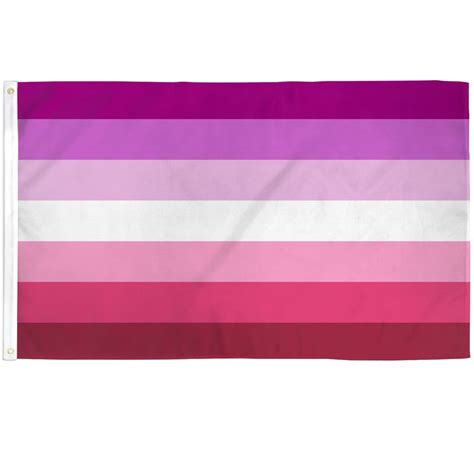 2x3 Lesbian Waterproof Flag Lgbt Gay Pride Outdoor Banner Rainbow