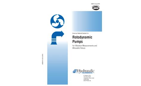 pump standards   world   engineered systems magazine