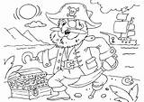 Colorear Pirata Pirat Tesoro Malvorlage Kleurplaat Piraat Schatkist Schatzkiste Disegno Educima Schoolplaten Piratas Scarica sketch template