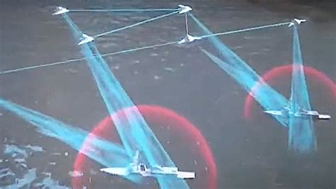 chinese flying wing drones launch swarming decoys  enemy warships  industry video