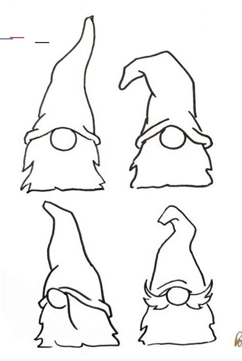 printable gnome template