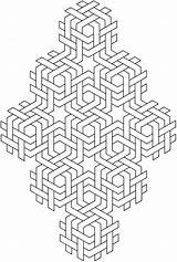 Vasarely Dover Zentangle Welcome Malvorlagen Knoten Publications Illusions Aquarel Strichzeichnung Muster Malen sketch template