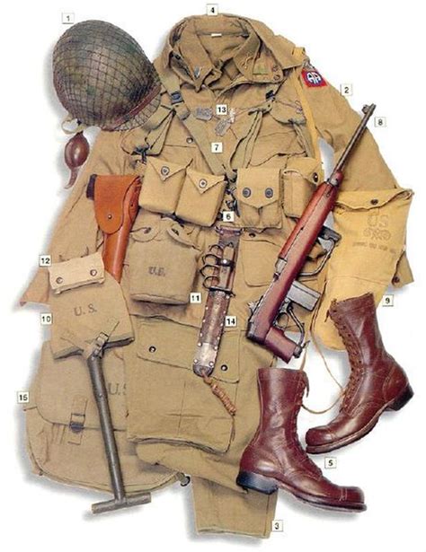37 Military Uniforms Worn By Soldiers During World War Ii