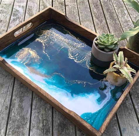 resin art   tray beginner workshop bloom  grow