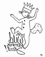 Wild Things Coloring Pages Where Characters Getcolorings Getdrawings sketch template