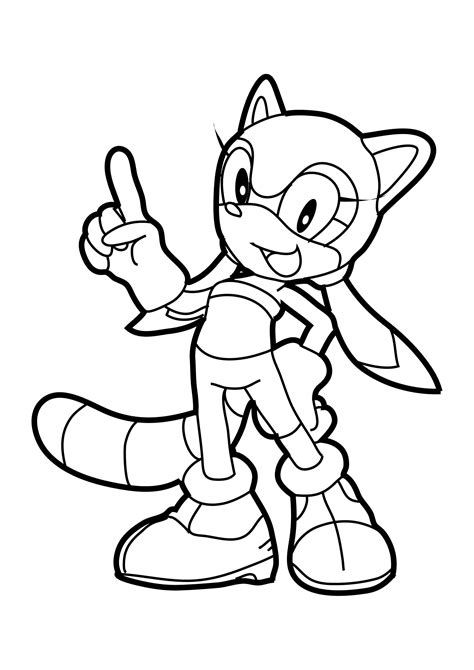 sonic  hedgehog printable coloring pages
