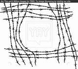 Wire Coloring Barbed Designlooter 263px 91kb Fence Getdrawings Drawing Catbird sketch template