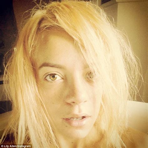 Lily Allen Debuts New Blonde Hair Colour On Instagram
