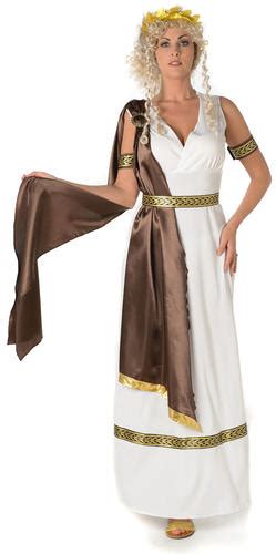 Dea Romana Donna Costume Antico Greco Athena Da Donna Adulti Costumi