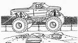 Monster Truck Coloring Pages Mohawk Warrior Template sketch template