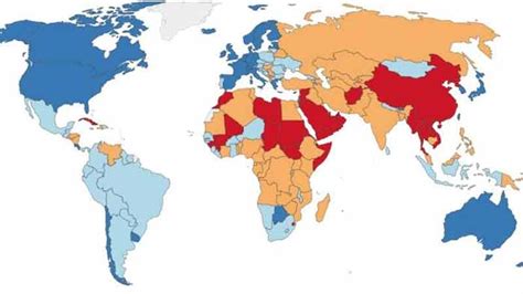 cartographie  ans de regimes politiques mondiaux par pays aube