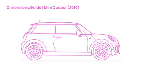 mini cooper  dimensions drawings dimensionsguide