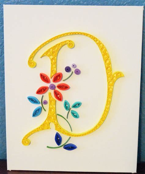 letter  quilling  canvas quilling letters letter  quilling