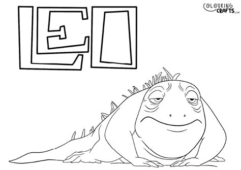 leo netflix  head printable colouring page colouring crafts