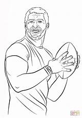 Coloring Pages Tim Tebow Printable Football Tom Brady Sport Drawing Popular Color sketch template