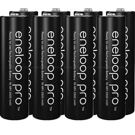 Panasonic Eneloop Pro Aa 8 Pack Batteries