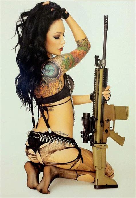 101 best images about sexy ass girls with guns on