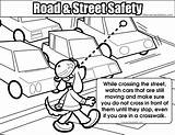 Coloring Pages Safety Colouring sketch template