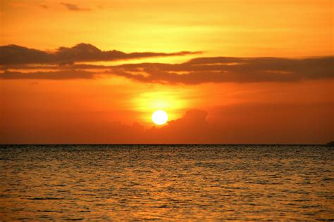 photo  seascape  sunset  stock photo
