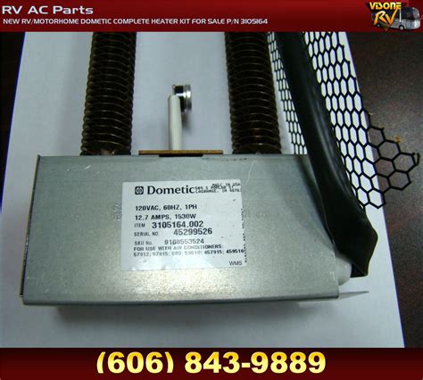 rv appliances  rvmotorhome dometic complete heater kit  sale pn  rv ac parts rv